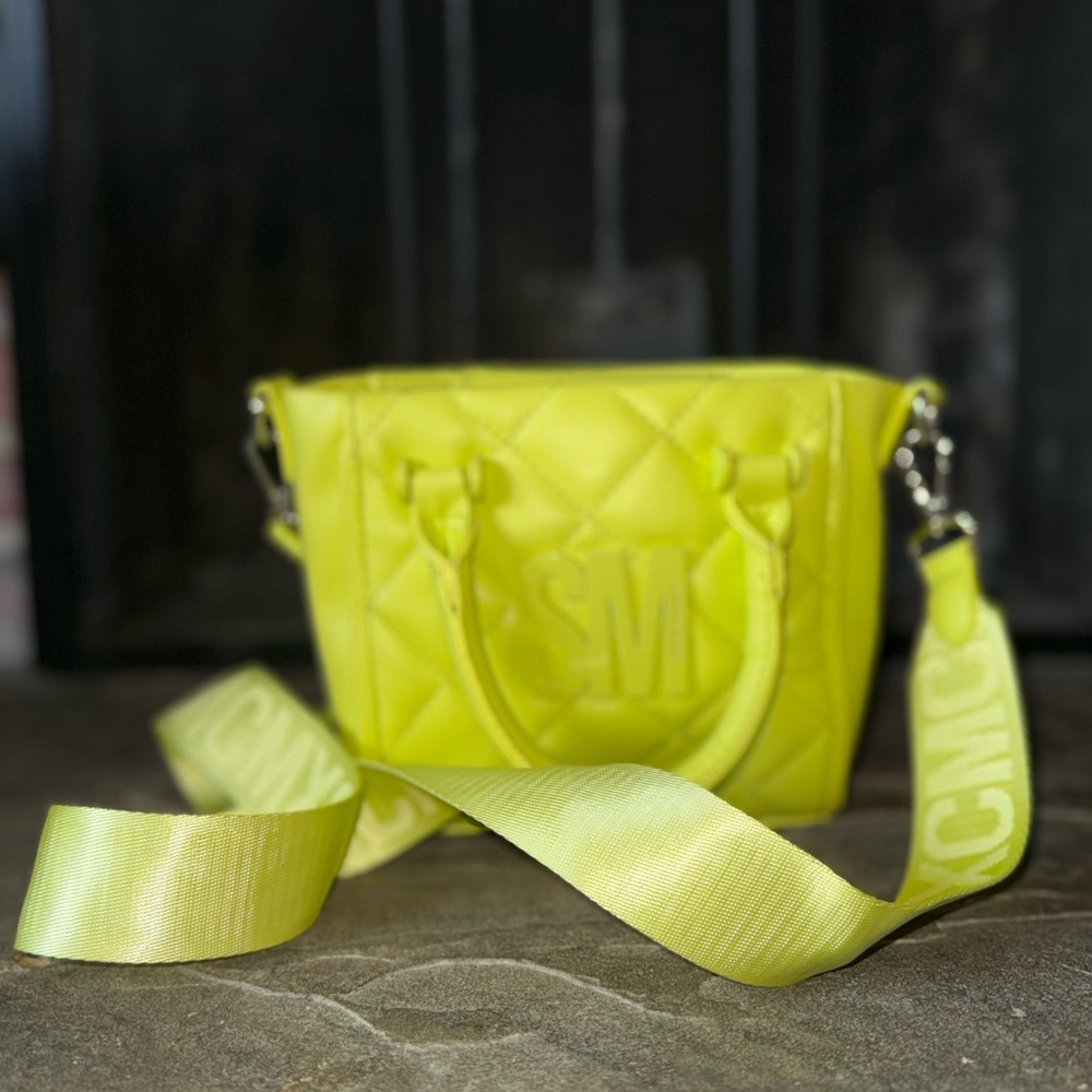 Mini Steve Madden Yellow Quilted Handbag